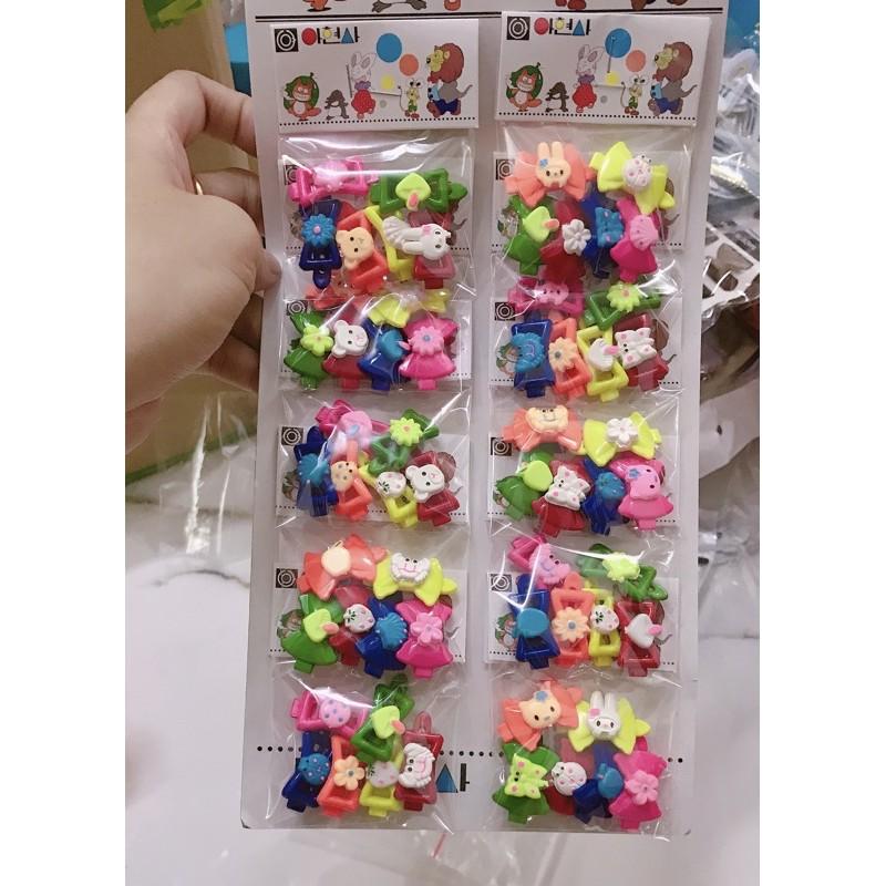 1 set 6 kẹp tóc mini