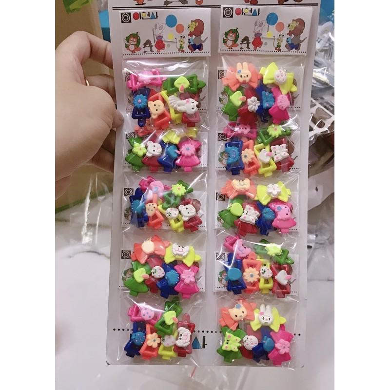 1 set 6 kẹp tóc mini