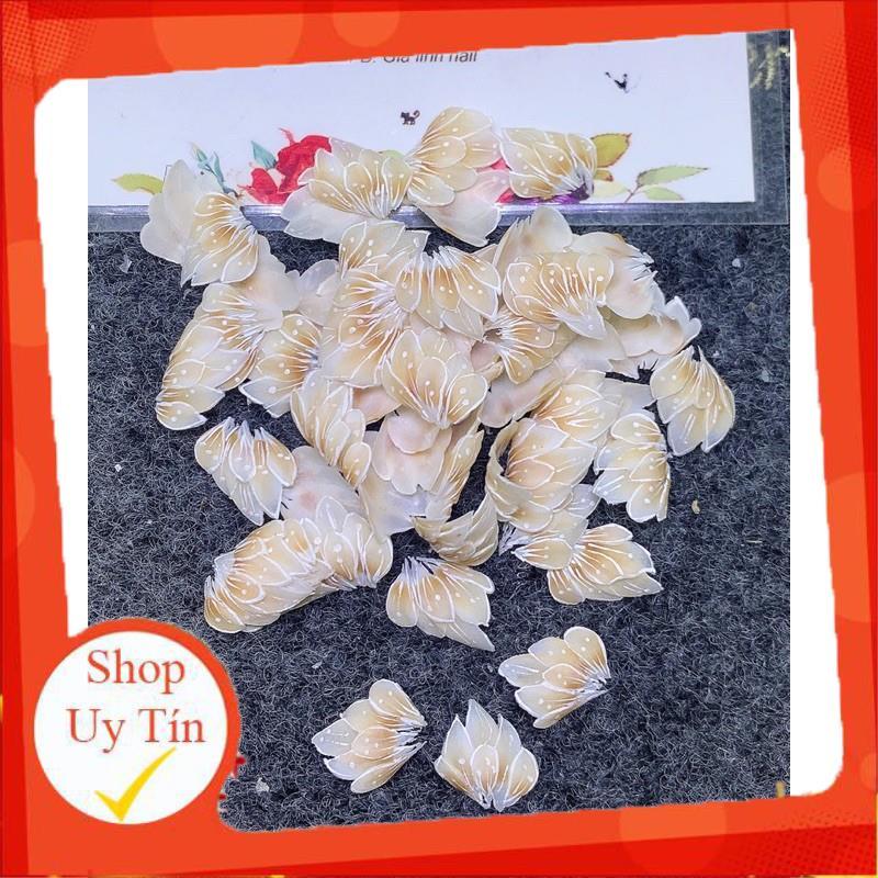 Hoa bột nail gắn móng tay| Hoa ẩn chân ( set 2 bông/10 bông