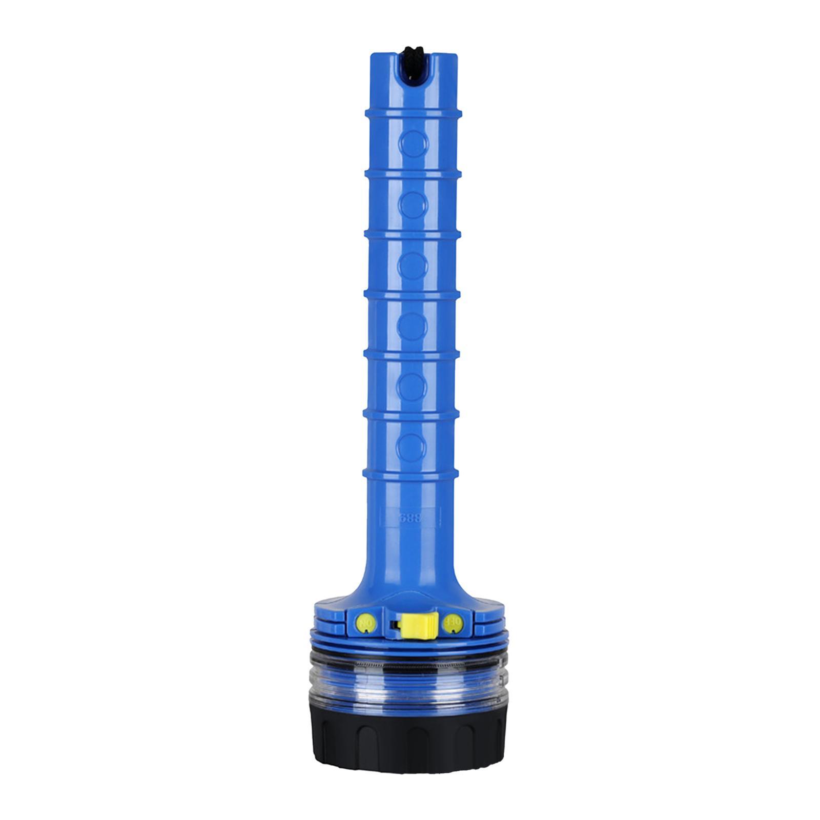 Scuba Diving Flashlight, Waterproof Dive Torch, Handheld Bright LED Torch Light Underwater Light for Night Snorkeling, Underwater Activities