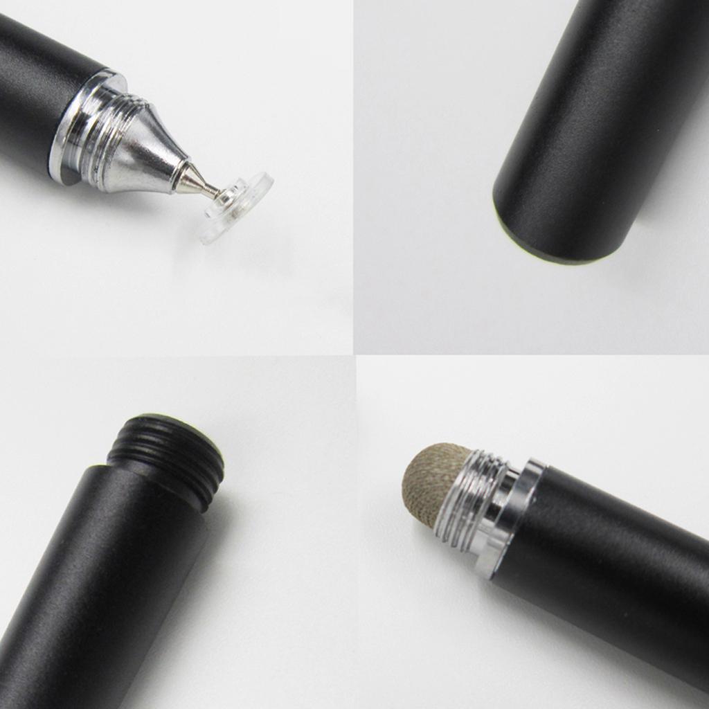 2Pcs 2 in 1 Universal Touch Screen Stylus Pen For iPhone iPad Tablet Phone
