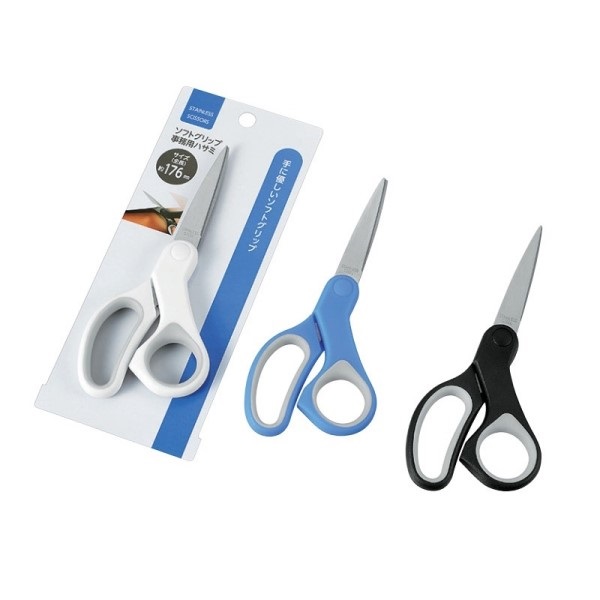Kéo văn phòng Echo Metal, dùng để cắt giấy, bìa carton, nhựa hay các vật dụng nhỏ gọn dễ cắt - nội địa Nhật Bản