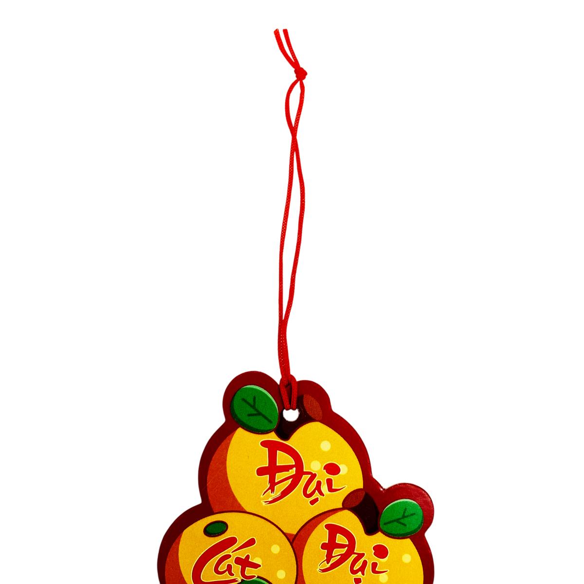 Vỉ 6 Dây Treo Trang Trí Tết 24 cm - H15-1 - Mẫu 1