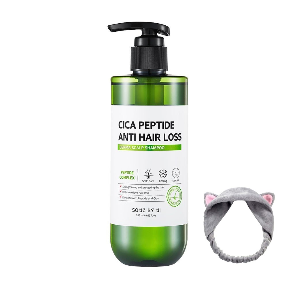 Dầu Gội Ngăn Rụng Tóc Some By Mi Cica Peptide Anti Hair Loss Derma Scalp Shampoo 285ml