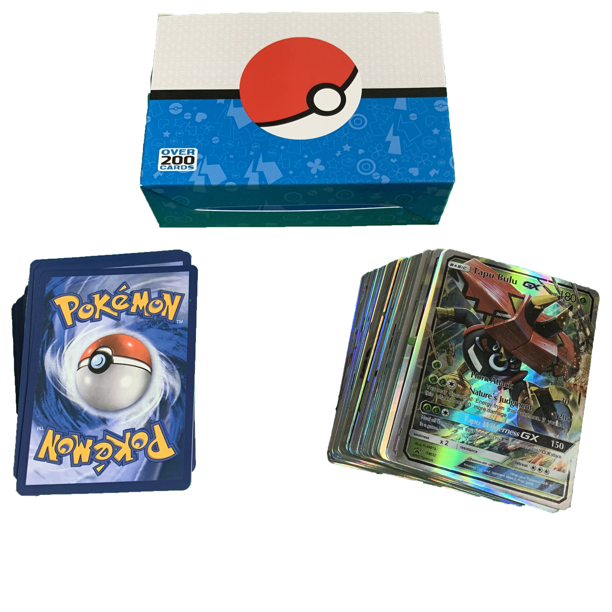 Bộ Thẻ Bài Pokemon 200 Thẻ (200Gx) Chơi Đối Kháng New Đẹp