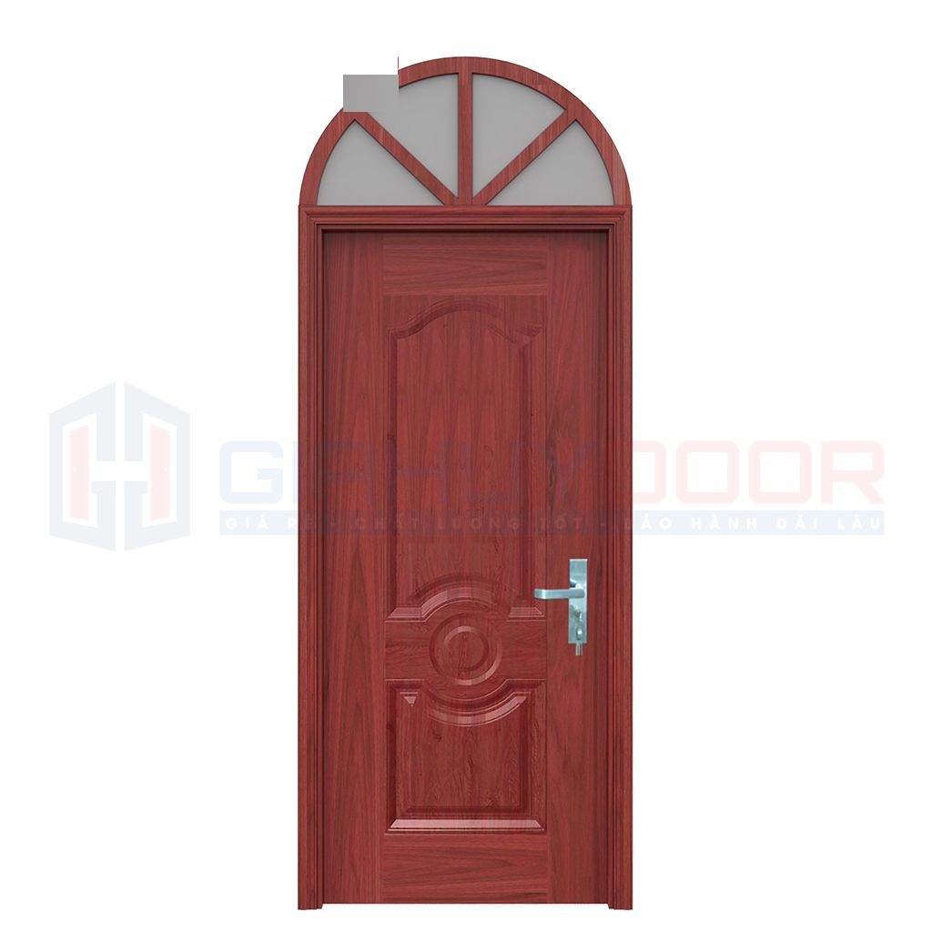 1m2 Cửa Thép Vân Gỗ Dạng Vòm Tvgvom-SGD-9 _GIA HUY DOOR