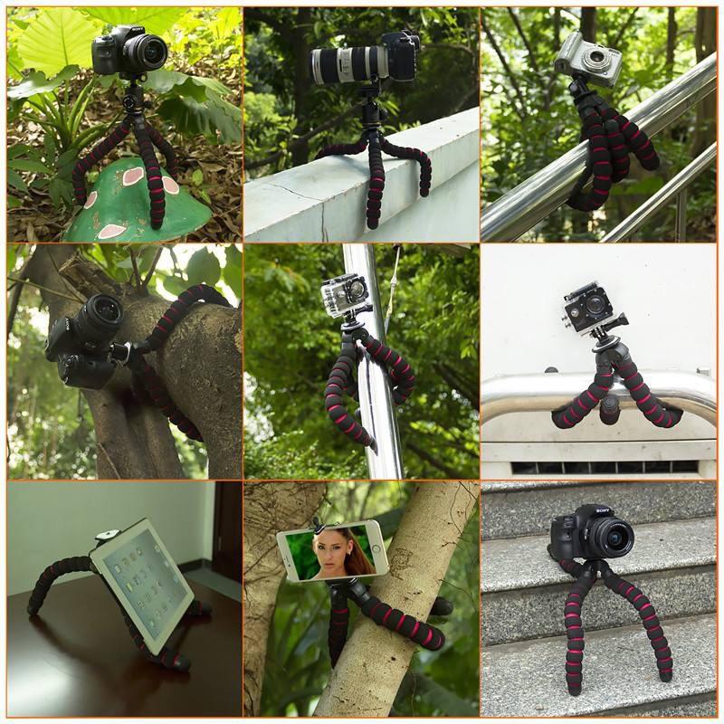 Tripod chụp hình chân bạch tuộc cho điện thoại TJ8