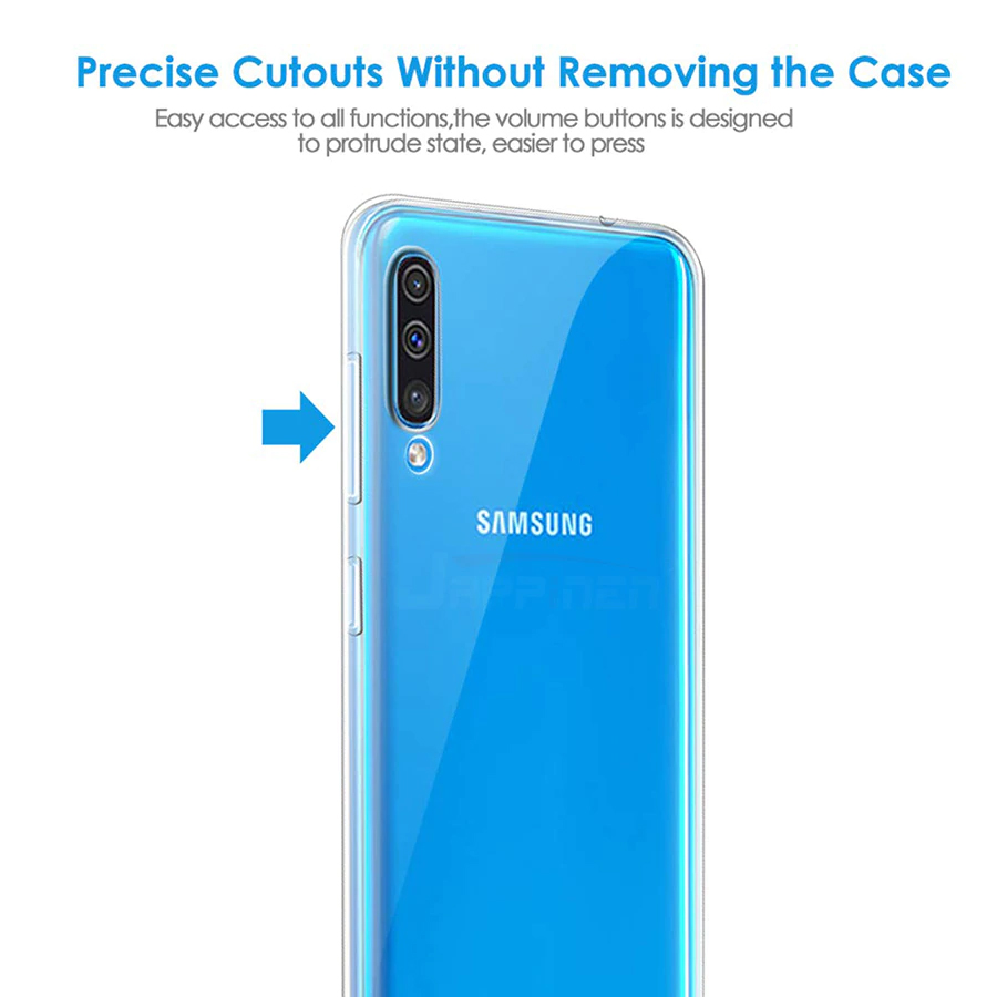 Ốp lưng dẻo dành cho Samsung Galaxy A50 / A50s / A30s hiệu Ultra Thin mỏng 0.6mm chống trầy - Hàng chính hãng