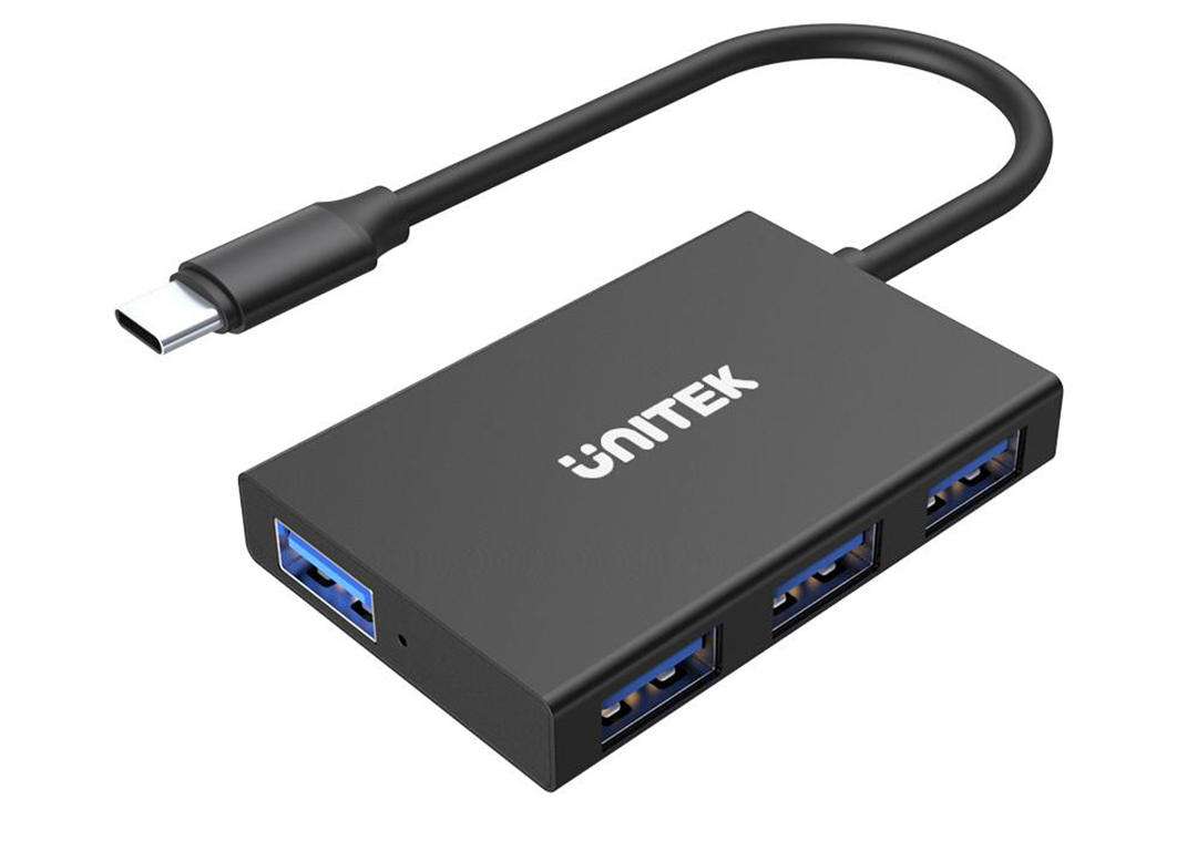 CÁP TYPE-C -&gt; 4 USB 3.0 UNITEK H1301A- Hàng chính hãng