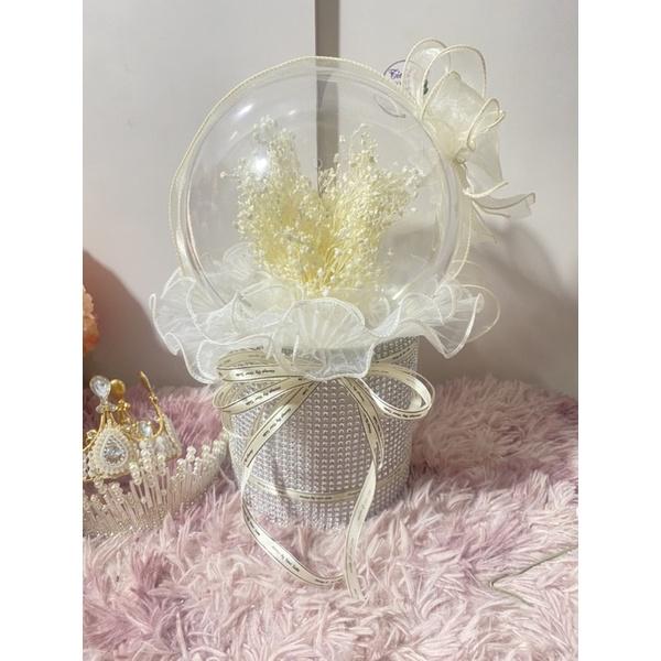 Hộp bóng trong suốt kèm babi khô