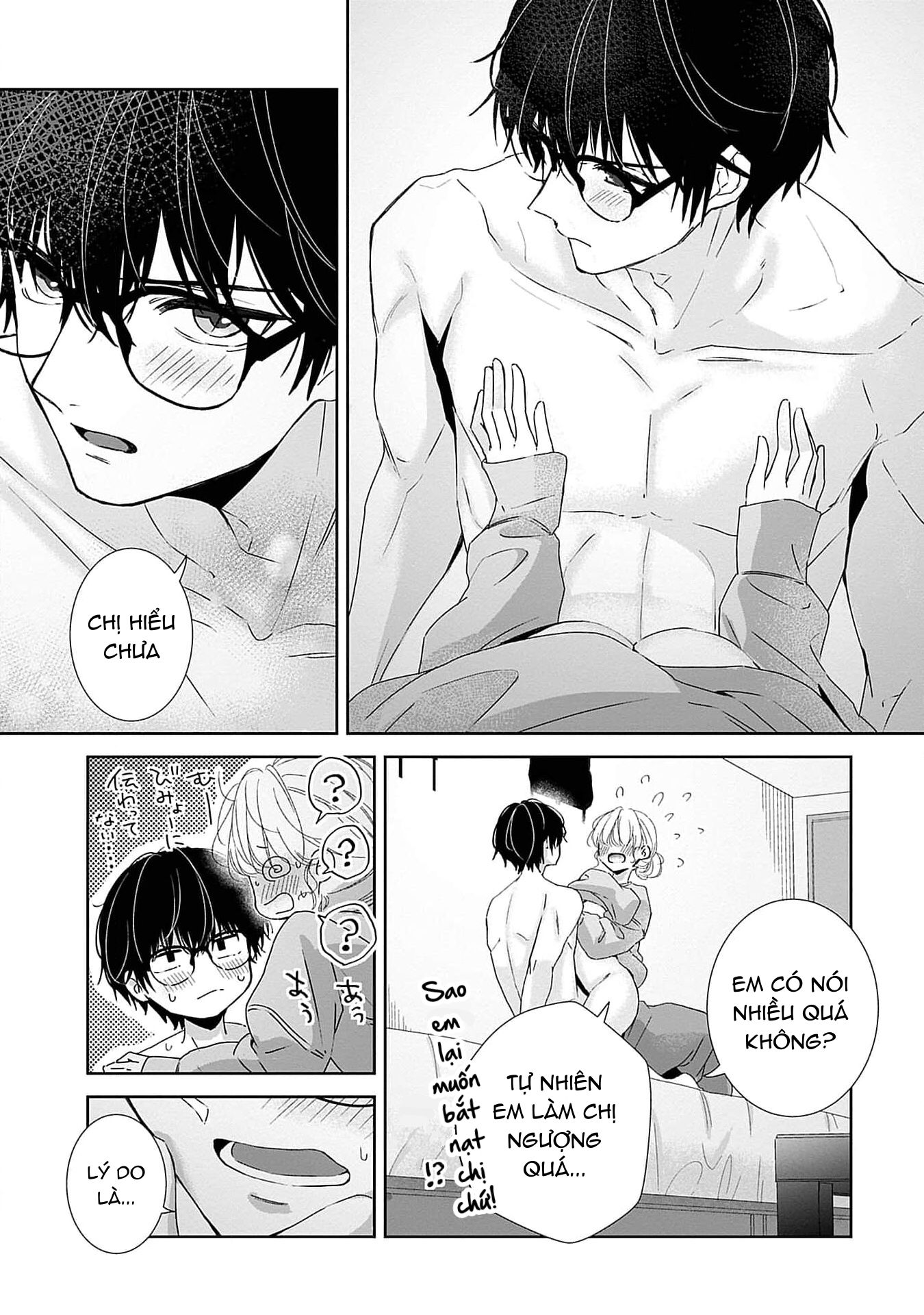 [18+] bị em trai nhà bên dụ dỗ rồi!!! chapter 7.1 7