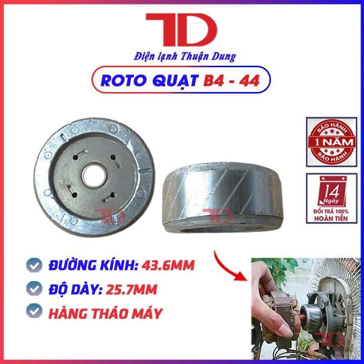 Roto quạt các loại B3-46, B4-44, B4-46, B5-46 - Điện lạnh Thuận Dung