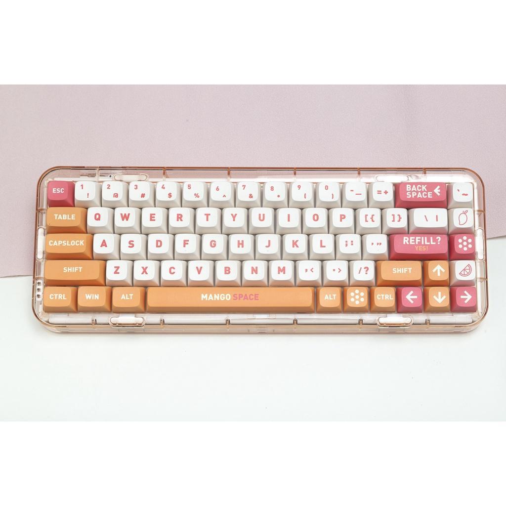 132 phím Mango Keycaps XDA Profile trái cây mùa hè Phim hoạt hình trái cây PBT DYE SUB Bàn phím cơ Keycap