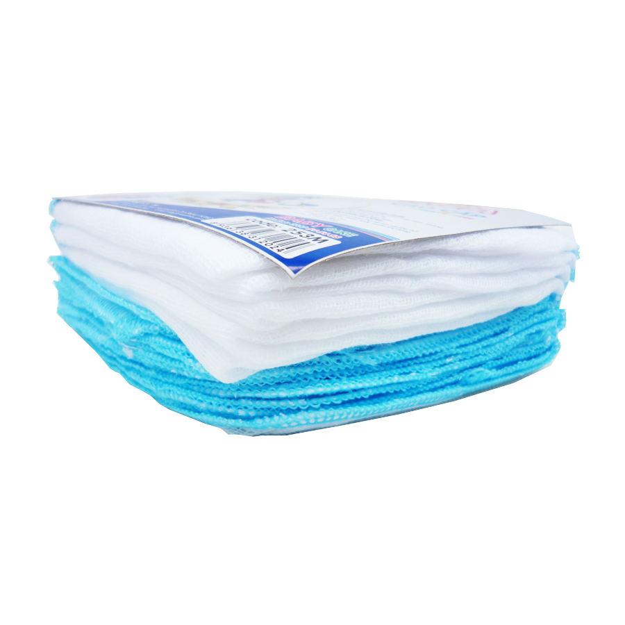 Khăn sữa vịt nhí 3 lớp cho bé sơ sinh sợi mỏng 25x25 cm- Sunbaby