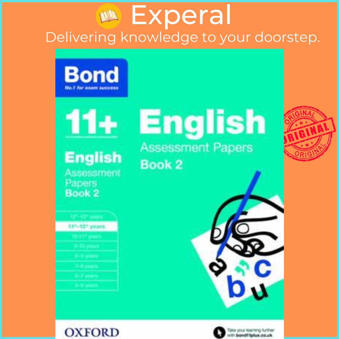 Sách - Bond 11+: English: Assessment Papers : 11+-12+ years Book 2 by Sarah Lindsay