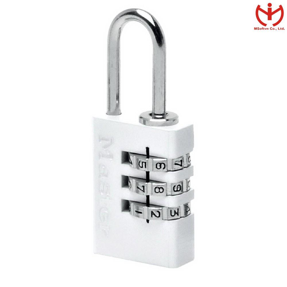 Ổ khóa số Vali Master Lock 7620 EURDWHI - MSOFT