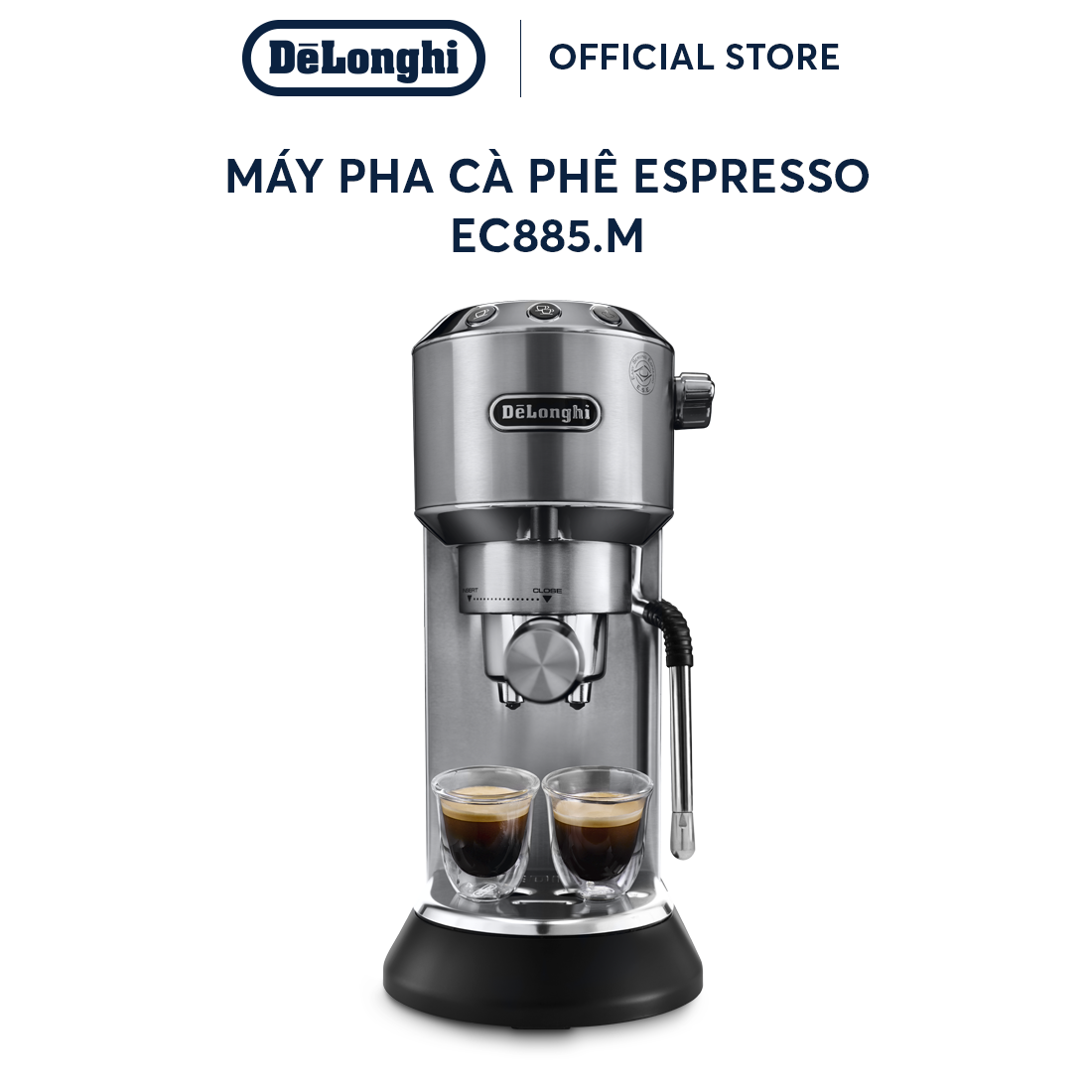 [Hàng chính hãng] Máy pha cà phê DeLonghi Dedica Arte EC885 (BG/ GY/ M)