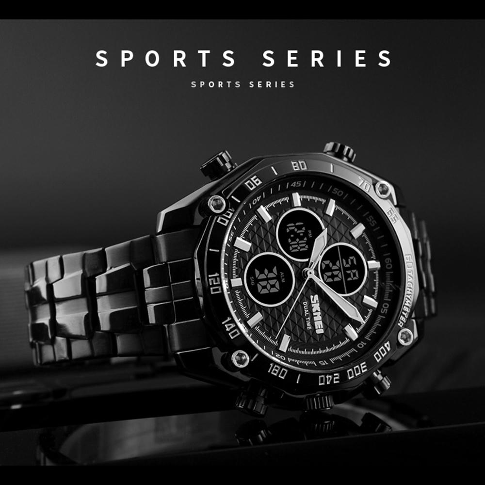 Đồng hồ đeo tay SKMEI 1302 Men Quartz 3ATM Không thấm nước