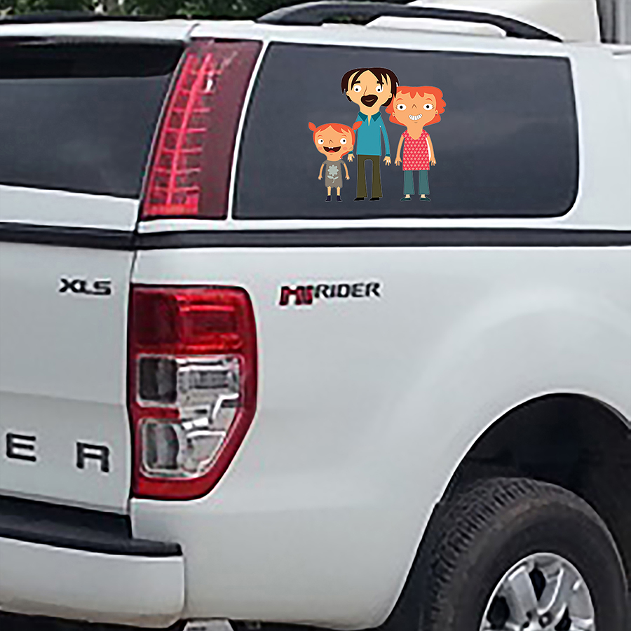 Decal Family Car Family_Car_51