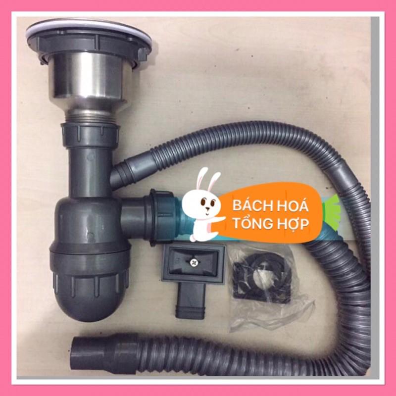 Bộ xả chậu rửa chén inox đơn