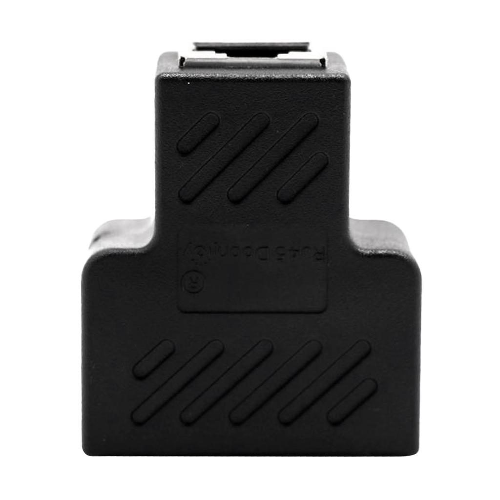 Splitter Adapter,   Ethernet Cable Splitter Connector, 1