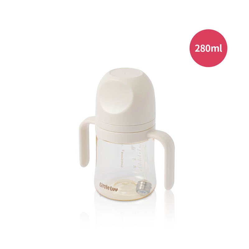 Bình tập uống cho bé LocknLock Little Luv First PPSU Straw Cup có ống hút 280ml HAP914 280ML/ HAP915 350ML