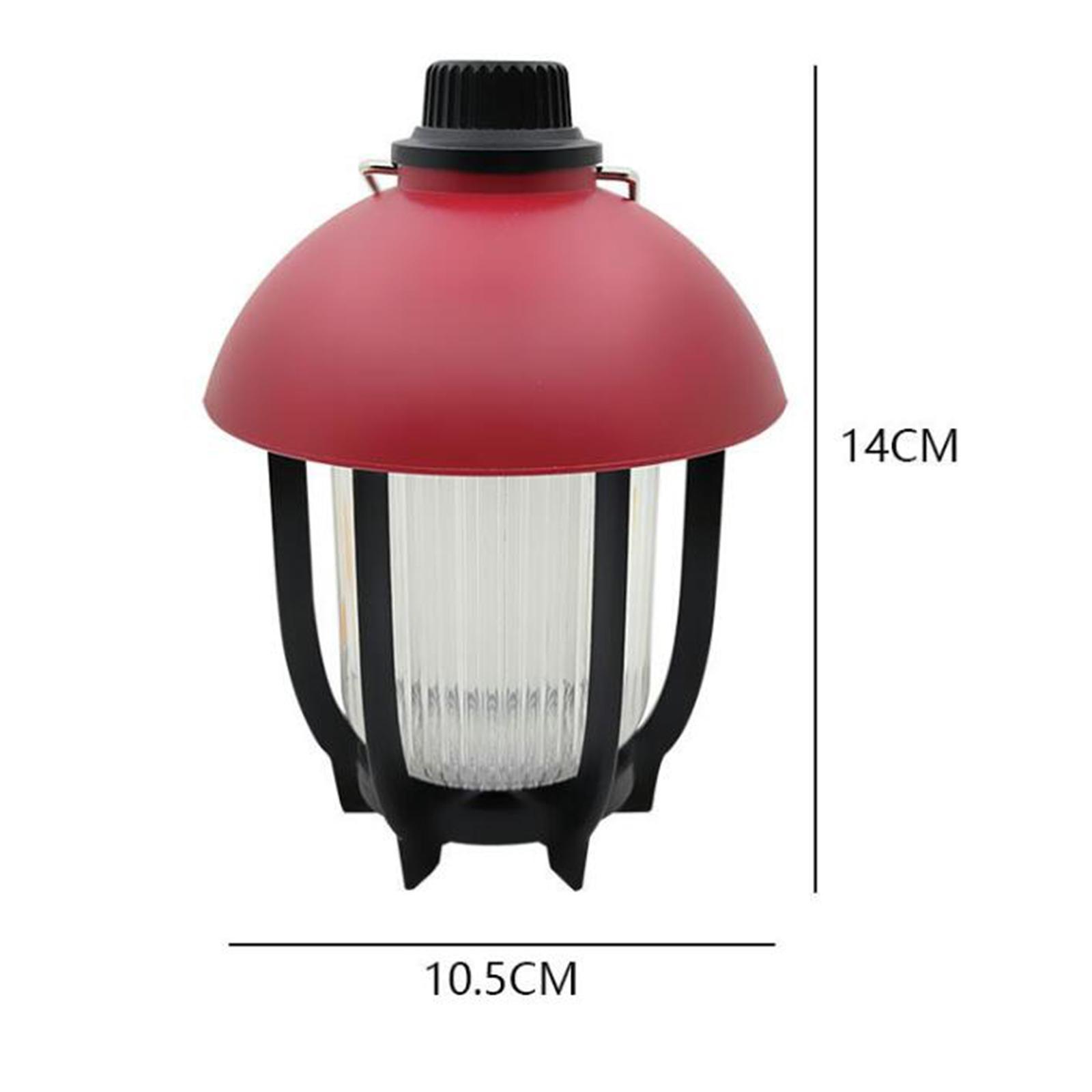 Camping Lantern Dimmable Hanging Lights Rechargeable for Garage Porch Hiking