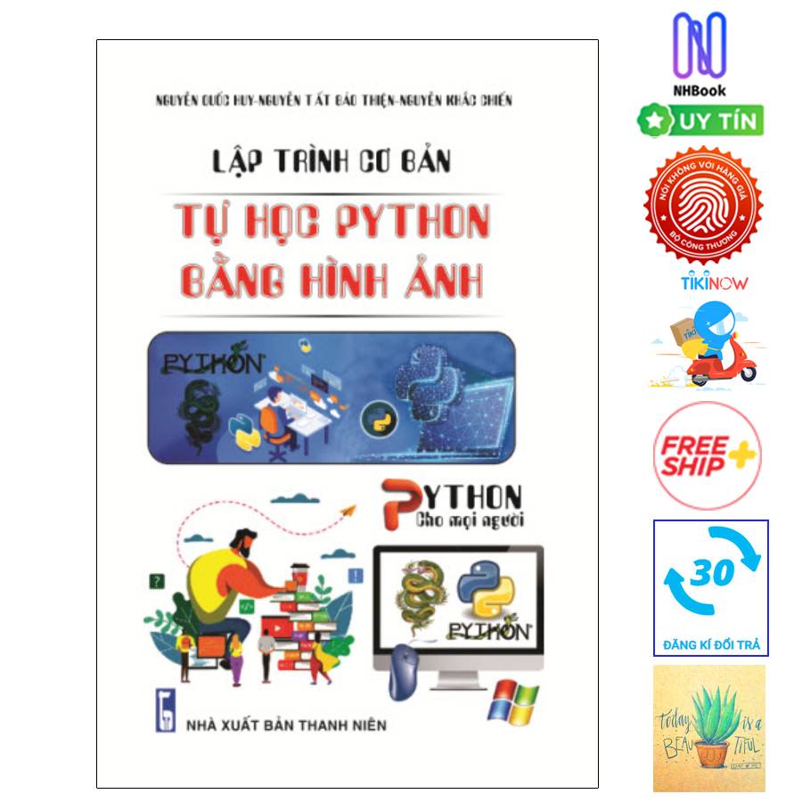 Lập Trình Cơ Bản - Tự Học Python Bằng Hình Ảnh Tặng Kèm Sổ Tay