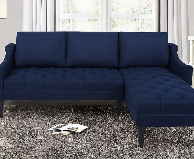Sofa Juno L-Concept 2017 Sleeper Couch 280 x 150 x 80 cm (Xanh)