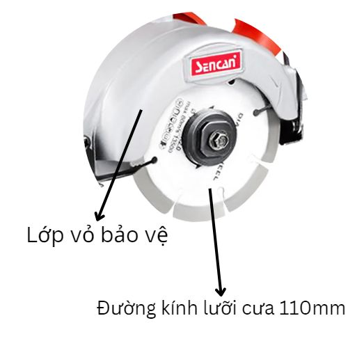 Máy cắt gạch 110mm Sencan 751106