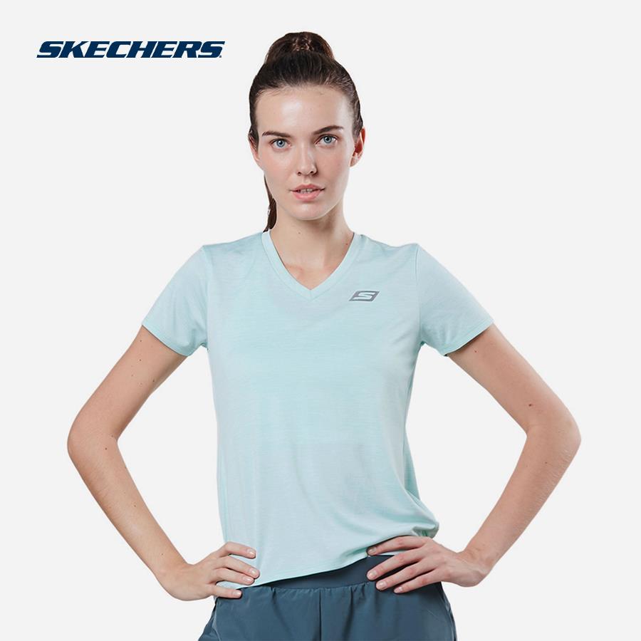 Áo thun thể thao nữ Skechers - SP22Q3W139-MINT