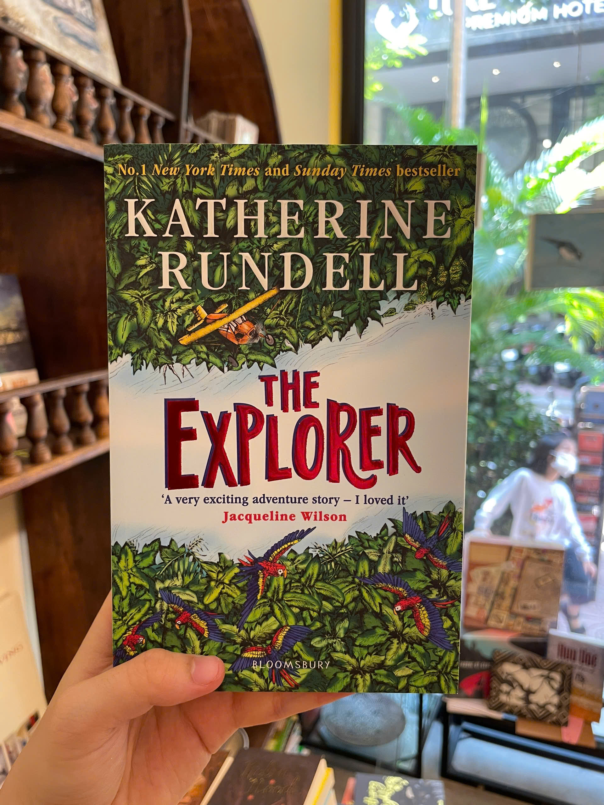 Sách - The Explorer by Katherine Rundell - Middle Grade/Adventure/Fiction book in English
