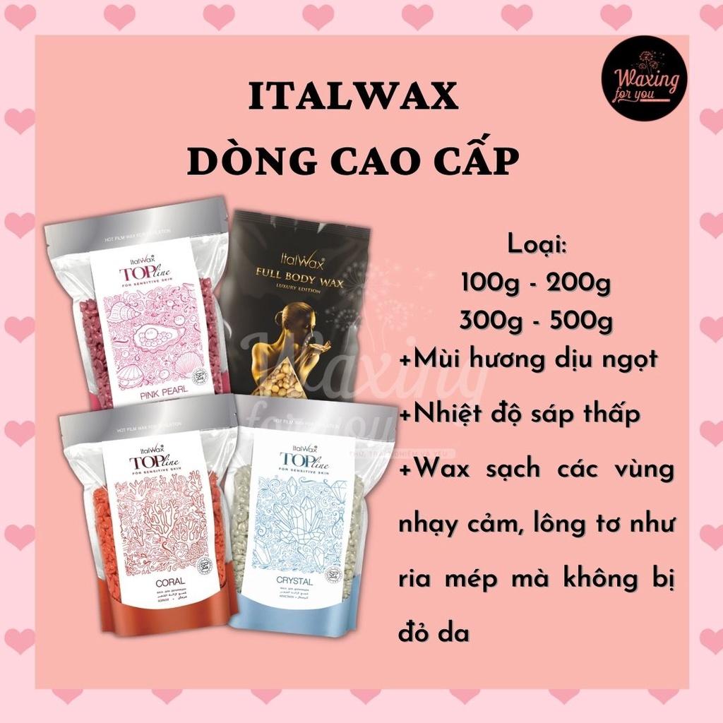 SÁP WAX LÔNG - ĐUN SÁP WAX TẨY LÔNG KHÔNG ĐAU siêu bám lông, không nóng rát, từ Ý