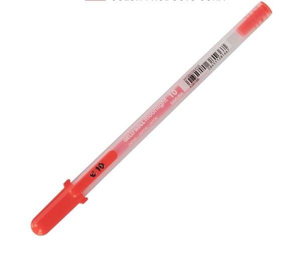 SAKURA - Bút Gel Moonlight 10 ĐỎ DẠ QUANG