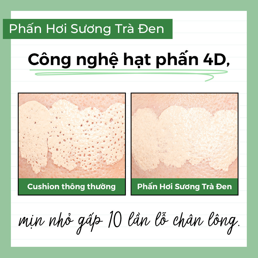 Phấn Hơi Sương SKY Phiên Bản Serum Trà Đen