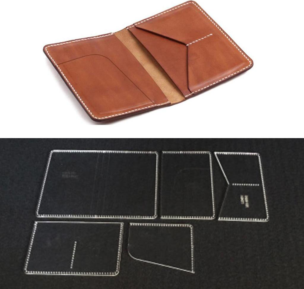 5 chiếc Thẻ Ốp Lưng Acrylic Da Hoa Văn Thủ Công Stencil Bản Mẫu TỰ LÀM