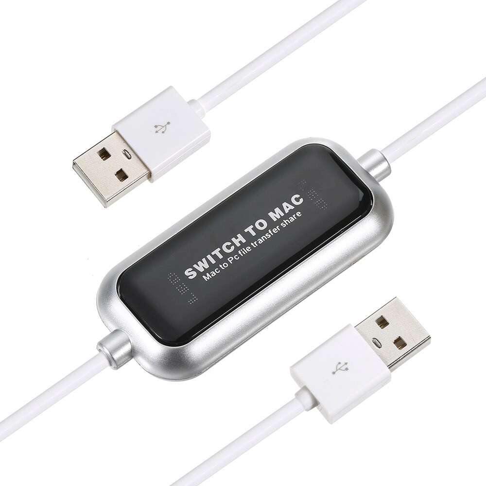 Cáp USB Chuyển Đổi Dữ Liệu Kết Nối Máy Tính Với MAC Switch To MAC - Hàng Nhập Khẩu