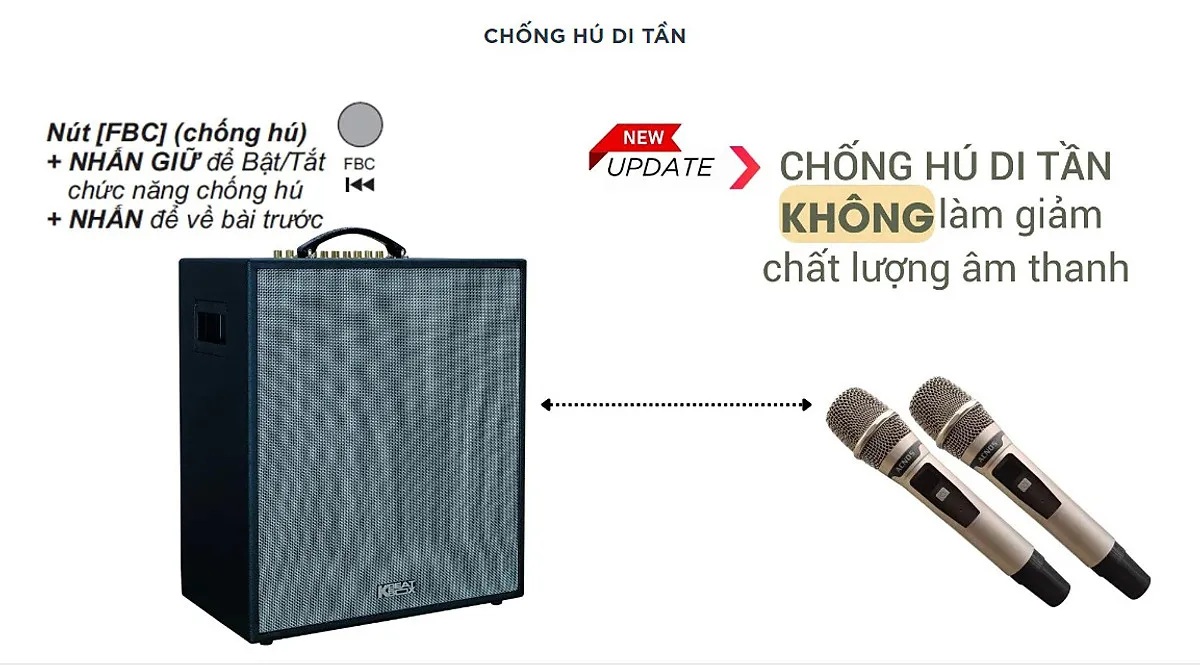 Loa di động Acnos CS551 - Hàng Chính Hãng