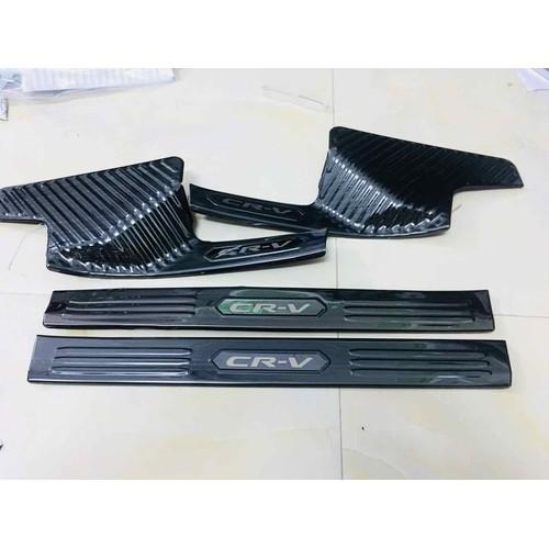 Ốp Bậc cửa trong Honda CRV Titan Cao cấp - Hàng Chính Hãng