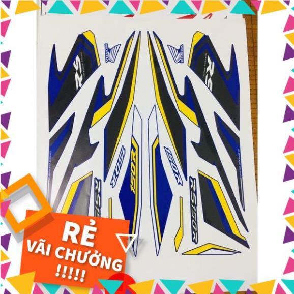 Tem rời winner V1 - mẫu Rs zin xe xanh GP - in siêu nét