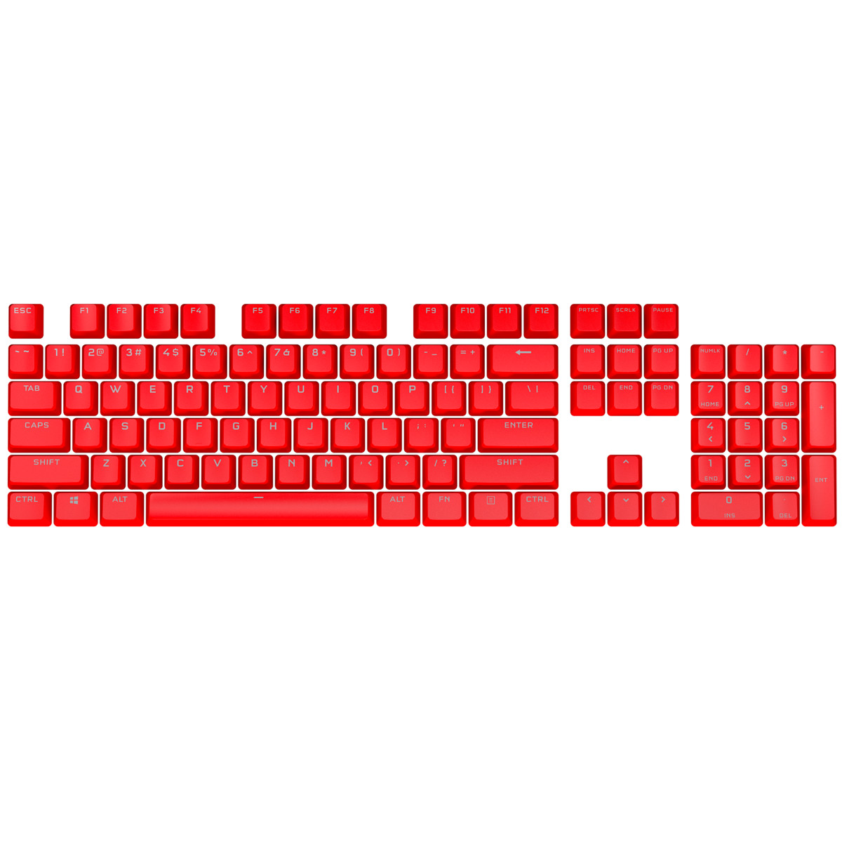 Keycap Corsair PBT Double-Shot PRO ORIGIN Red - Hàng Chính Hãng