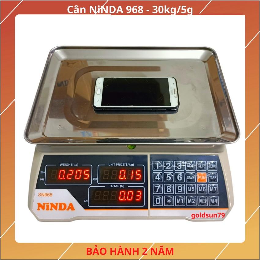 cân điện tử nhà bếp NiNDA 968 ( 30kg/5g ) dùng để tính tiền hàng