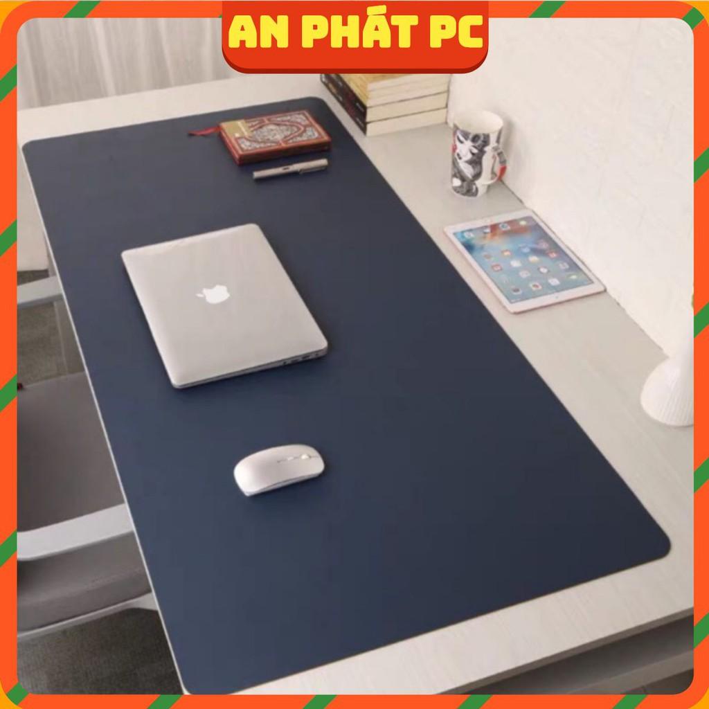 Bàn Di Chuột, Miếng Lót Chuột, Deskpad Thảm Da Trải Bàn Làm Việc Bằng Da PU Chống Thấm Nước, Nhiều Màu