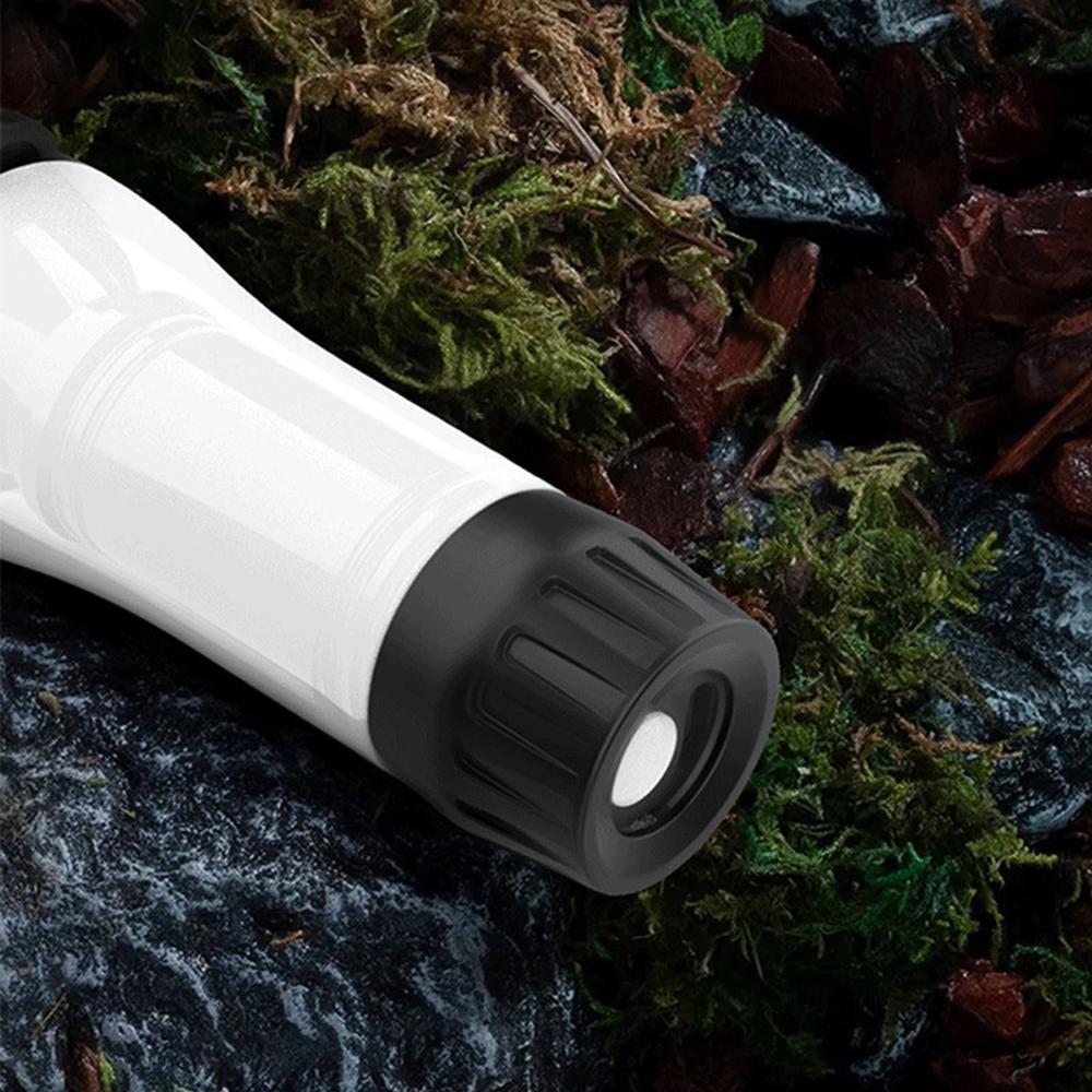 LED Campsite Lantern Retractable Tent Light Waterproof Flashlight with 3 Light Modes for Outdoor Camping Hiking Fishing