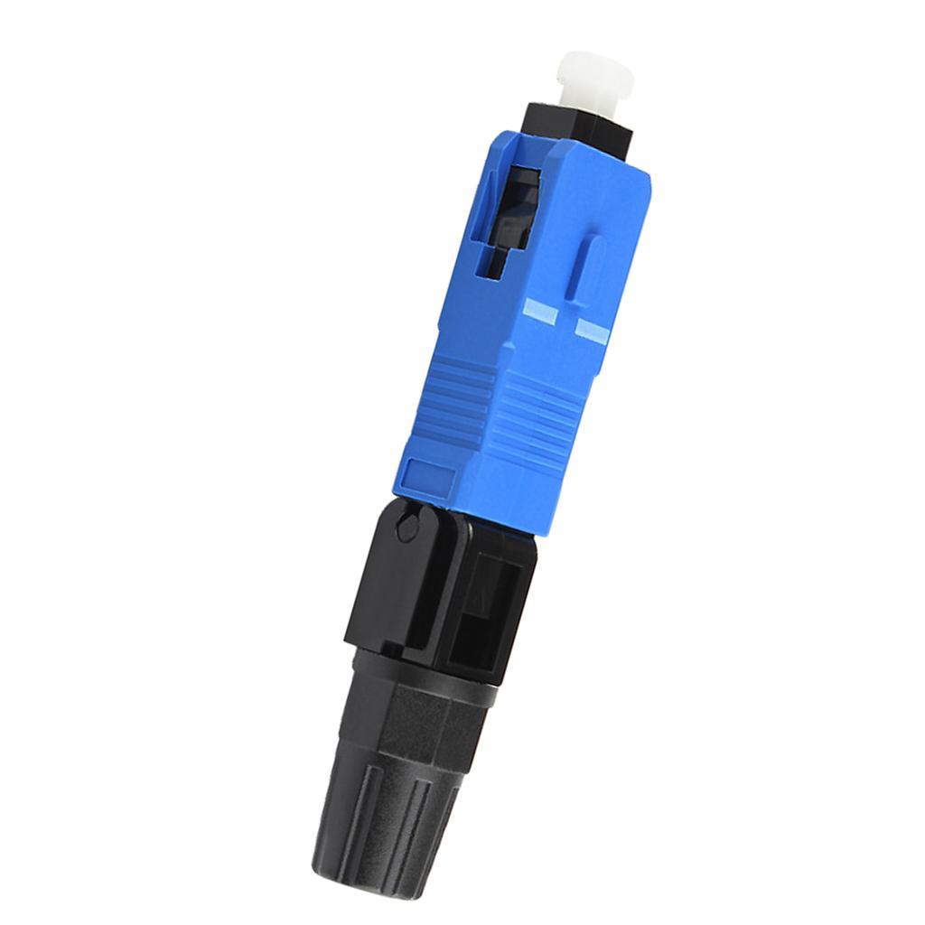 Optic Fiber Quick Cold Connector FTTH SC Singlemode Fast Connector 56mm