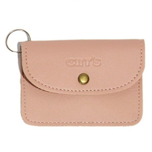 Ví mini đựng thẻ Zenkastore đựng card thẻ atm đựng tiền lẻ vé xe ví móc khóa bằng da cao cấp rất tiện dụng