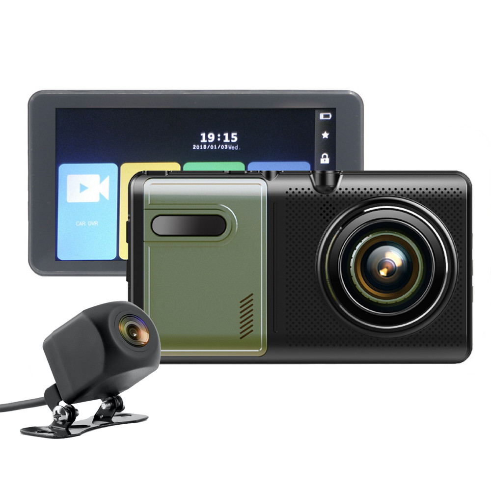 Camera Hành Trình Xe Tải Màn Hình Cảm Ứng 5.0 inch Full HD 1080p GPS H5 (Hỗ Trợ Tiếng Việt)