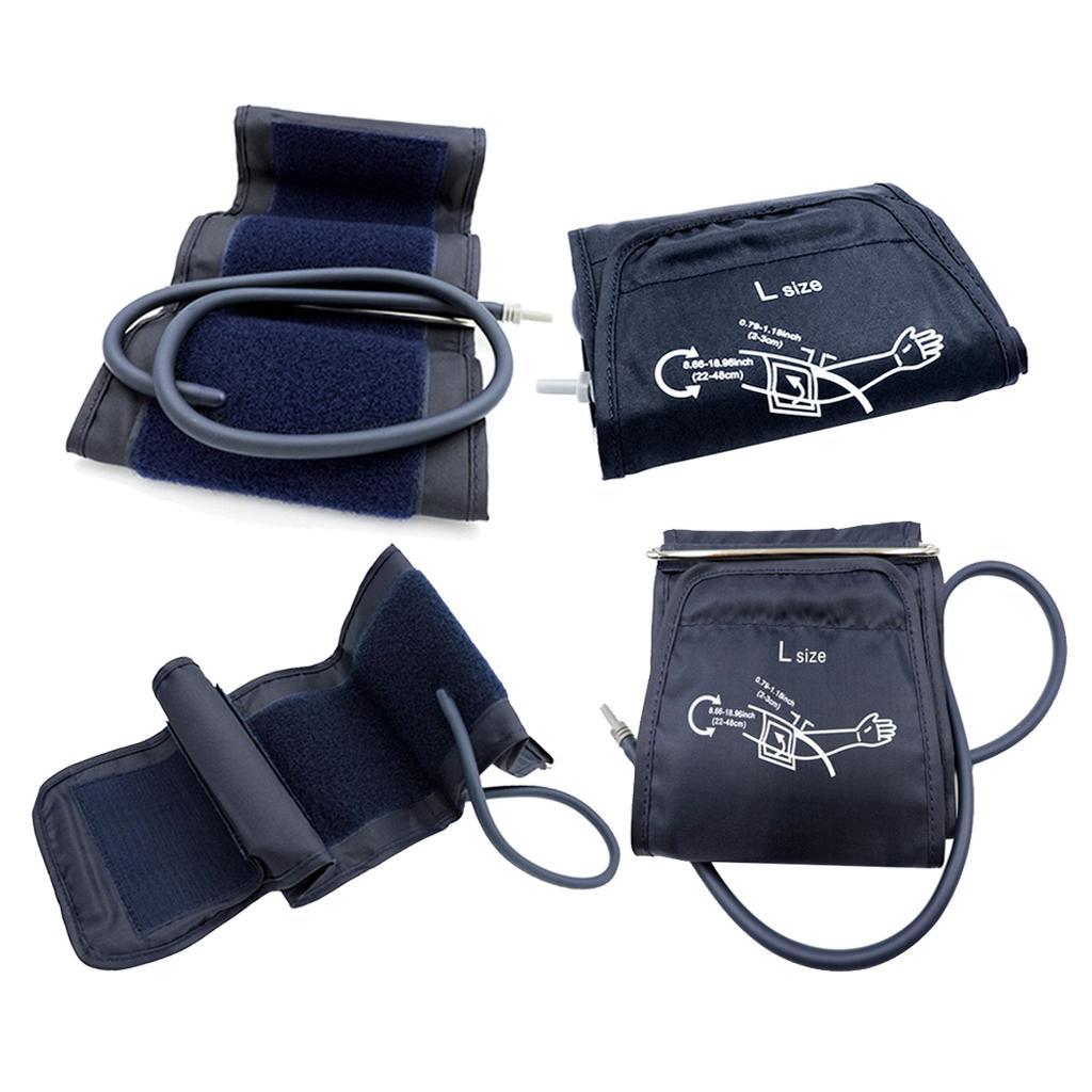 4Pcs Blood Pressure Cuff Arm Sphygmomanometer Oxford Nylon Sleeve