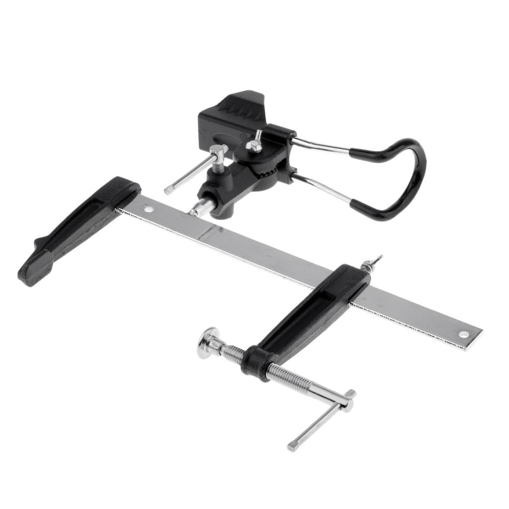 Adjustable Clamp on Fishing Rod Holder Rack Pole Bracket Fishing Tackle S