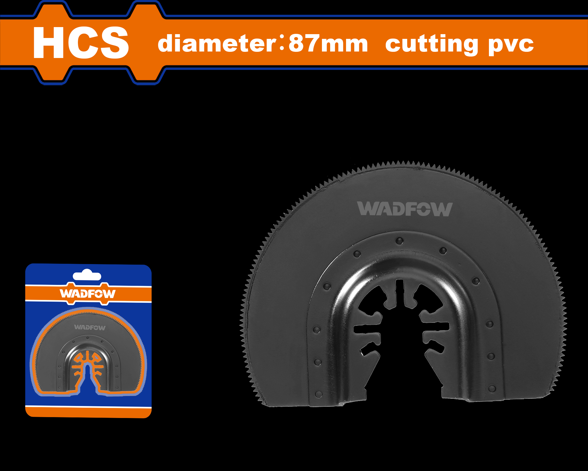 LƯỠI CẮT GỌC ĐA NĂNG HCS 87 (ỐNG PVC) WMA3K87 WADFOW - HÀNG CHÍNH HÃNG